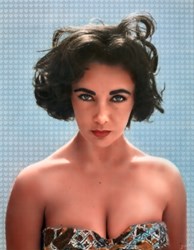 Elizabeth Taylor by Nick Holdsworth - Mixed Media on Board sized 24x30 inches. Available from Whitewall Galleries